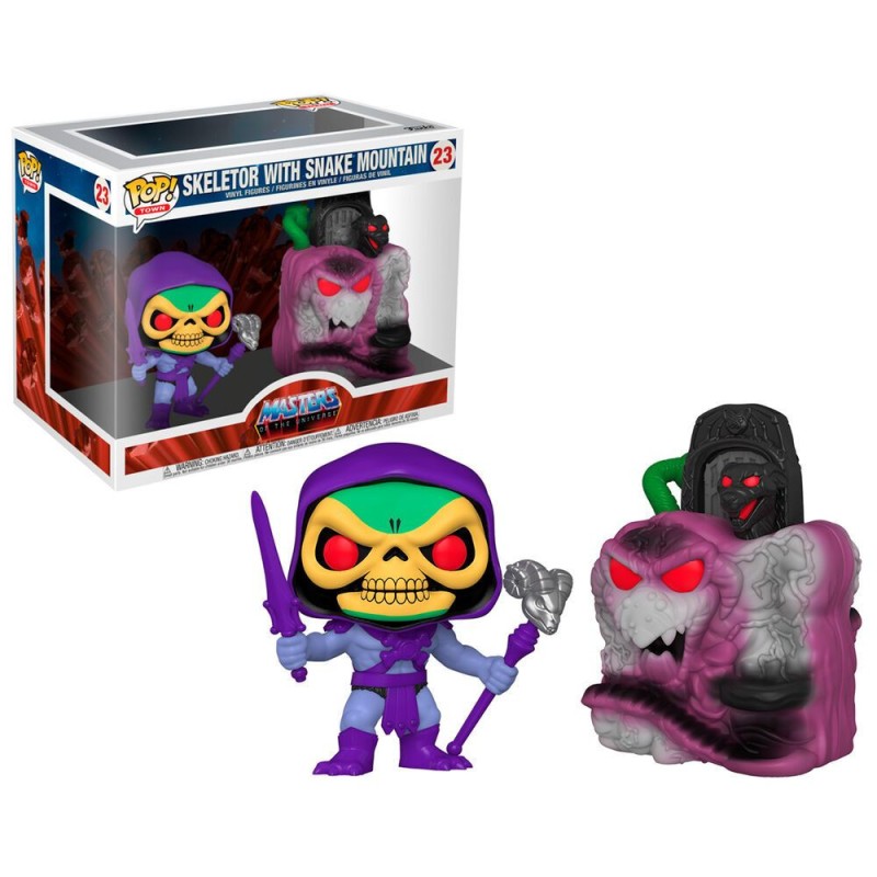Funko POP Masters Of The Universe Snake Mountain with Skeletor 23
