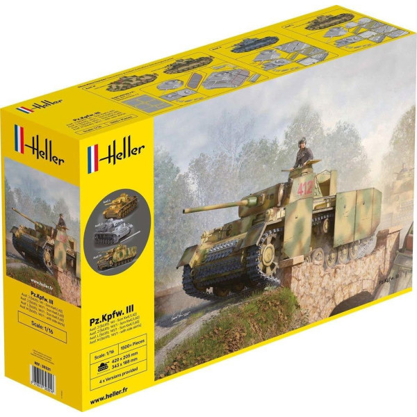Heller 30321 1:16 Pz.Kpfw.III Ausf. J, L, M