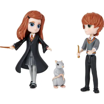 Figurki Wizarding World 2-pak Ron, Giny + Parszywek i Arnold