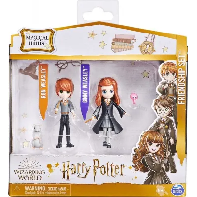 Figurki Wizarding World 2-pak Ron, Giny + Parszywek i Arnold