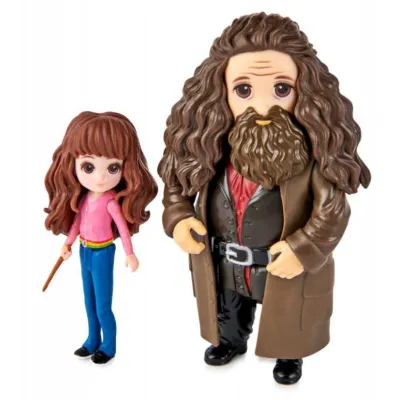 Spin Master Laleczki Wizarding World 2-pak - Hermonia, Hagrid + Kieł