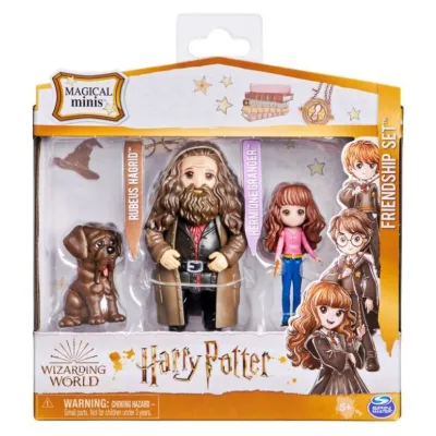 Spin Master Laleczki Wizarding World 2-pak - Hermonia, Hagrid + Kieł