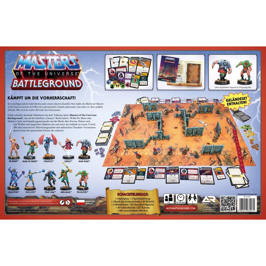 Masters of the Universe: Battleground gra planszowa