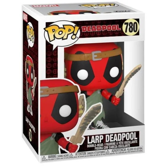 Funko POP Marvel: Deadpool 30th Nerd Deadpool nr 780