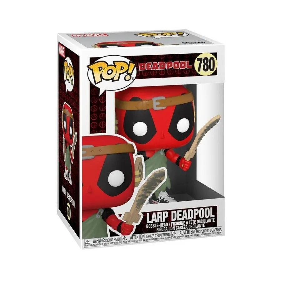Funko POP Marvel: Deadpool 30th Nerd Deadpool nr 780