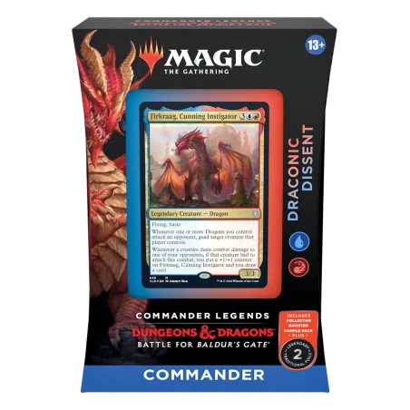 MtG: Commander Legends Baldur's Gate Commander Draconic Dissent