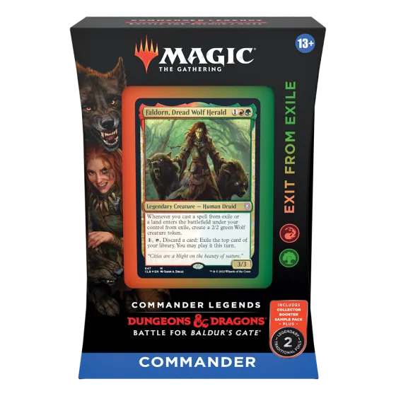 MtG: Commander Legends Baldur's Exit from Exile