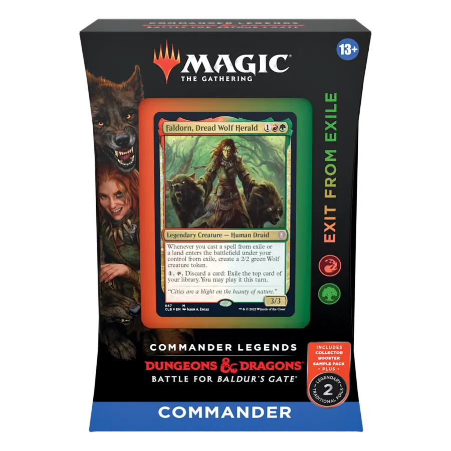 MtG: Commander Legends Baldur's Exit from Exile