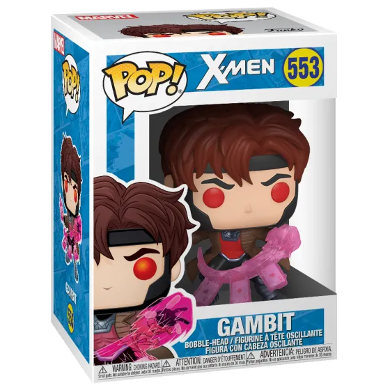 Funko POP: Marvel X-Men Classic: Gambit with cards nr 553