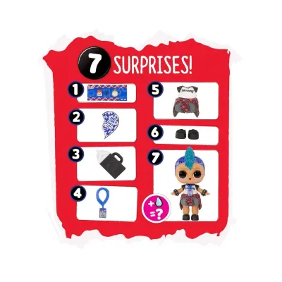 Mga Lalka L.O.L. Surprise BFF Sweethearts 1 szt. Niebieska