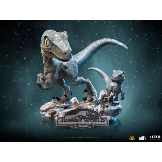 Figurka Blue and Beta 13 cm Jurassic World Dominion Mini Co.