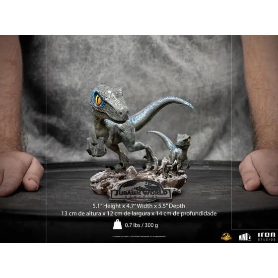Figurka Blue and Beta 13 cm Jurassic World Dominion Mini Co.