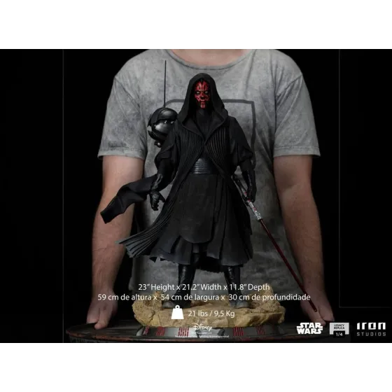 Figurka Darth Maul 59 cm Star Wars Legacy Replica 1/4