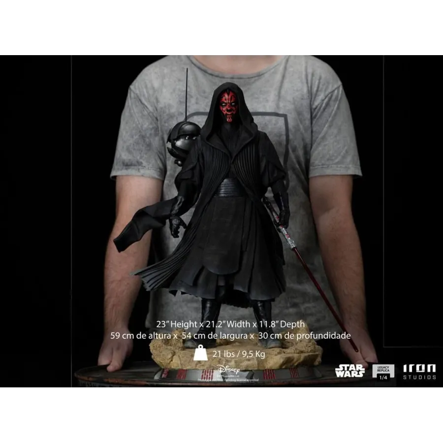 Figurka Darth Maul 59 cm Star Wars Legacy Replica 1/4