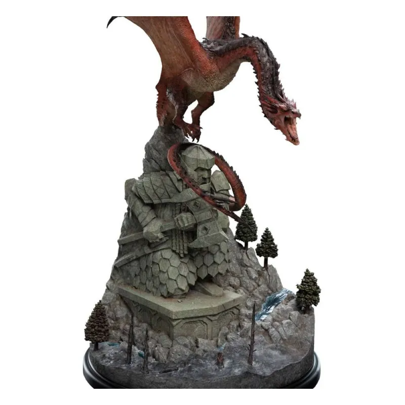 Figurka The Hobbit Trilogy Statue Smaug the Fire-Drake 88 cm