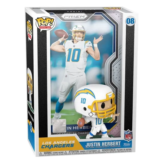 Figurka Funko Pop! Trading Cards: Los Angeles Chargers - Justin Herbert nr 08