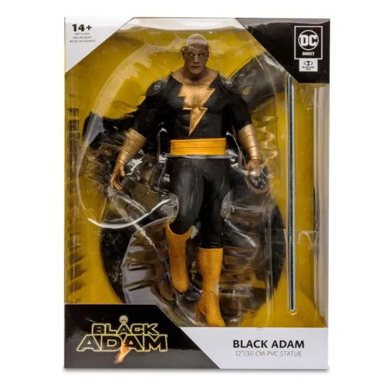 Statuetka DC Black Adam Movie Posed PVC Black Adam by Jim Lee 30 cm