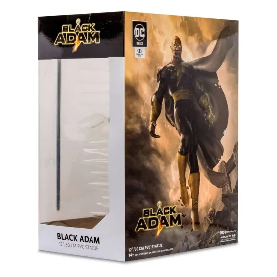 Statuetka DC Black Adam Movie Posed PVC Black Adam by Jim Lee 30 cm