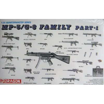 Dragon 3803 1:35 MP-5/G-3 Family