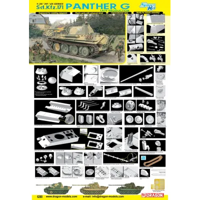 Dragon 6268 1:35 Sd.Kfz.171 Panther G Late Production