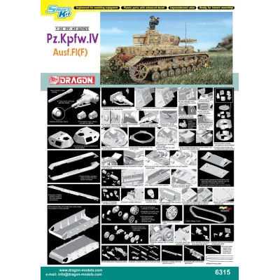 Dragon 6315 1:35 Pz.Kpfw.IV Ausf.F1