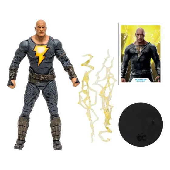 DC Black Adam Movie Action Figure Black Adam 18 cm DC Black Adam Movie Action Figure Black Adam 18 cm