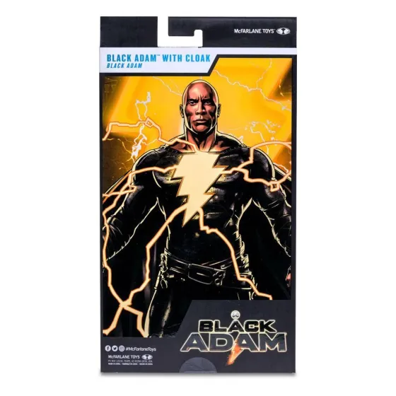 Figurka DC Black Adam Movie Black Adam with Cloak 18 cm