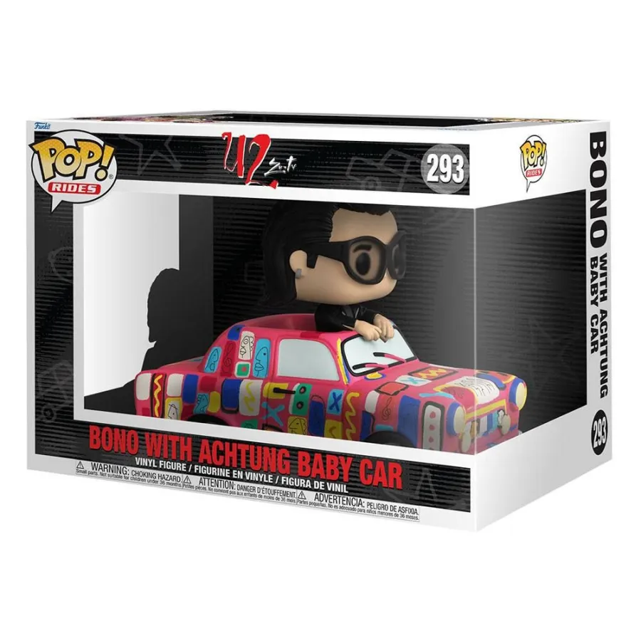 Figurka U2 POP! Rides Super Deluxe AB Car w/Bono 15 cm