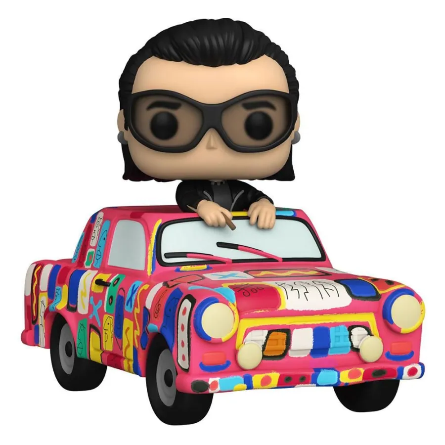 Figurka U2 POP! Rides Super Deluxe AB Car w/Bono 15 cm