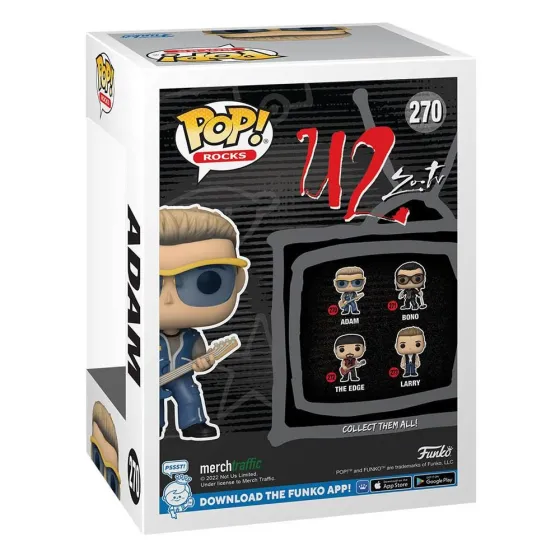 Figurka U2 POP! Rocks Zoo TV Adam 9 cm