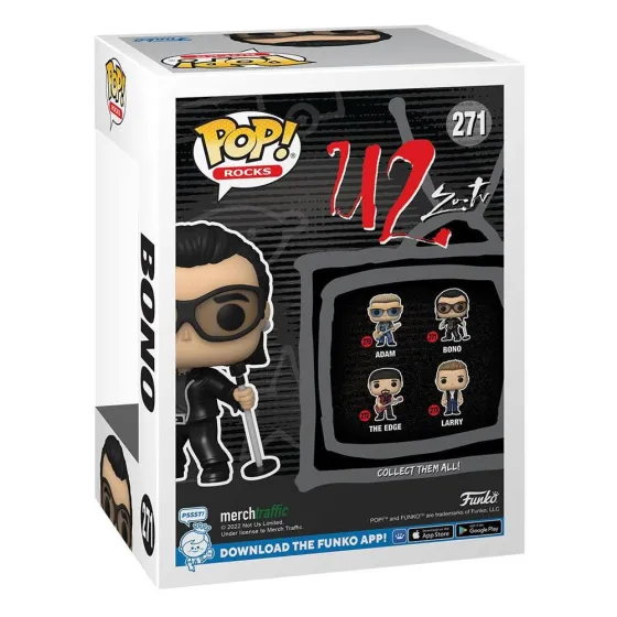 Figurka U2 POP! Rocks Zoo TV Bono 9 cm