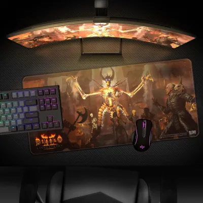 Mousepad XL Diablo 2: Resurrected Mephisto