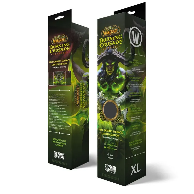 Mousepad XL World of WarCraft Burning Crusade Illidan
