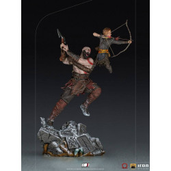 Figurka Kratos and Atreus God of War Statue Art Scale 1/10