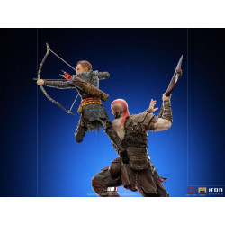 Figurka Kratos and Atreus God of War Statue Art Scale 1/10