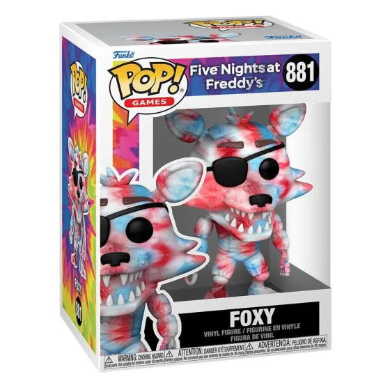 Figurka Five Nights at Freddy's POP! Games TieDye Foxy 9 cm