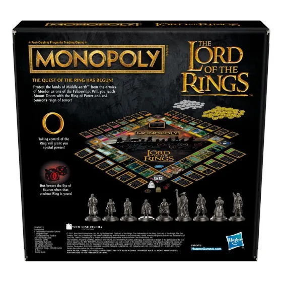 Monopoly Lord of the Rings Władca pierścieni