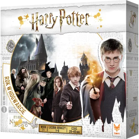 Harry Potter: Rok w Hogwarcie gra planszowa