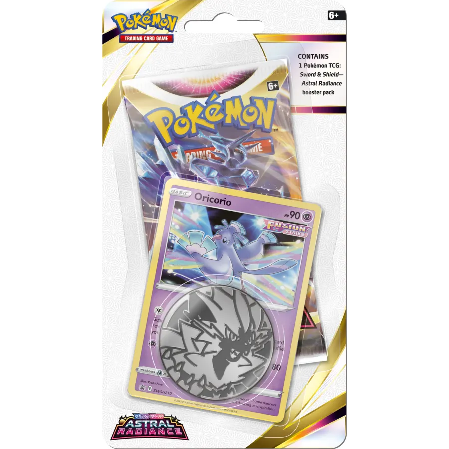 Pokémon TCG: Astral Radiance Booster Checklane Oricorio
