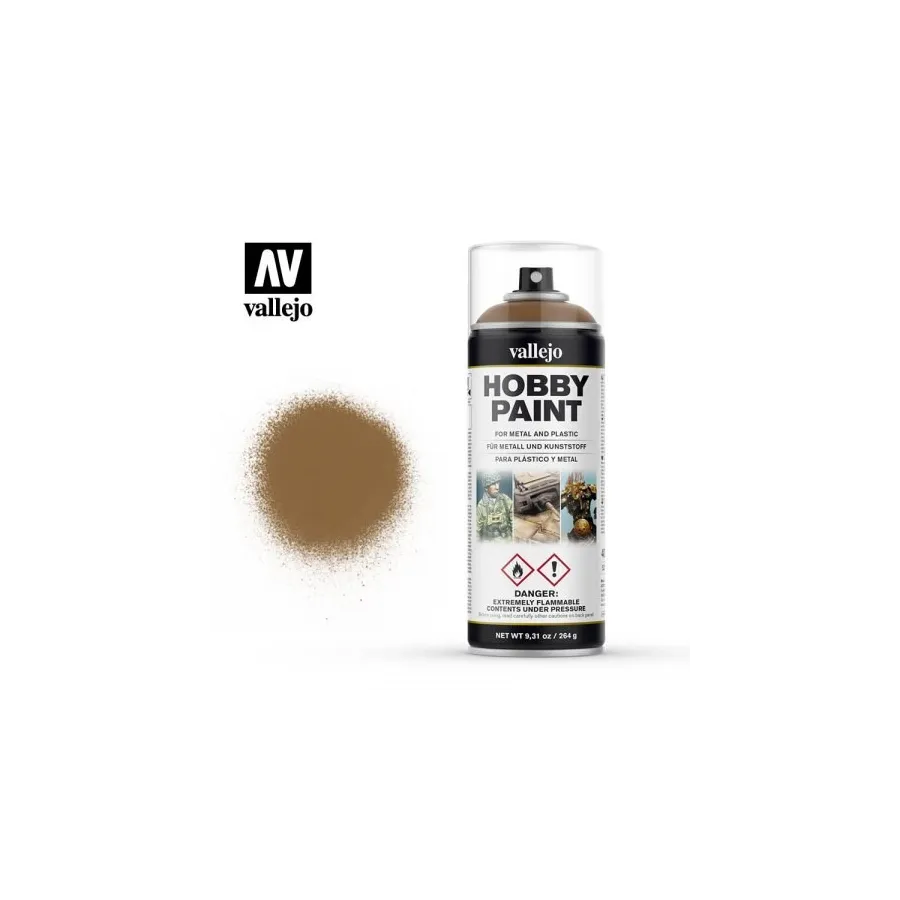 Spray Vallejo 28014 Fantasy Leather Brown