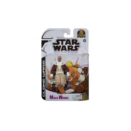 Figurka F5300 Star Wars The Clone Wars Black Series Mace Windu 15 cm