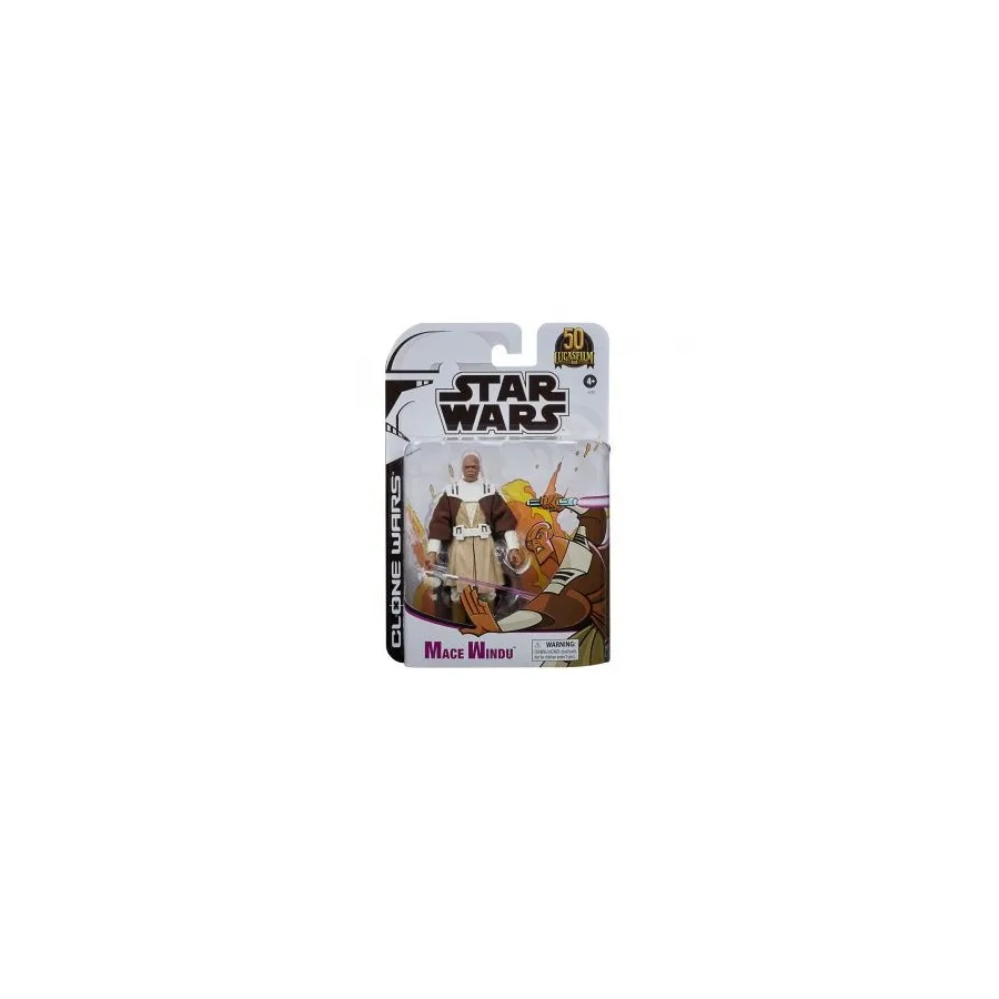 Figurka F5300 Star Wars The Clone Wars Black Series Mace Windu 15 cm
