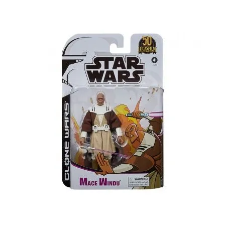 Figurka F5300 Star Wars The Clone Wars Black Series Mace Windu 15 cm