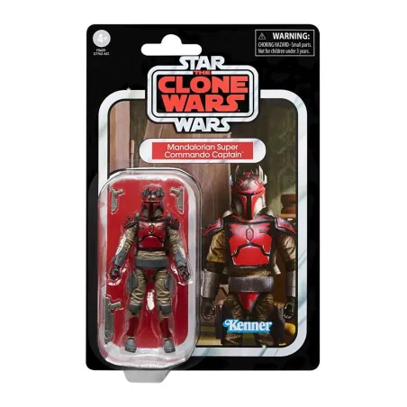 Figurka F5629 Star Wars: The Clone Wars Vintage Mandalorian Super Commando Captain 10 cm