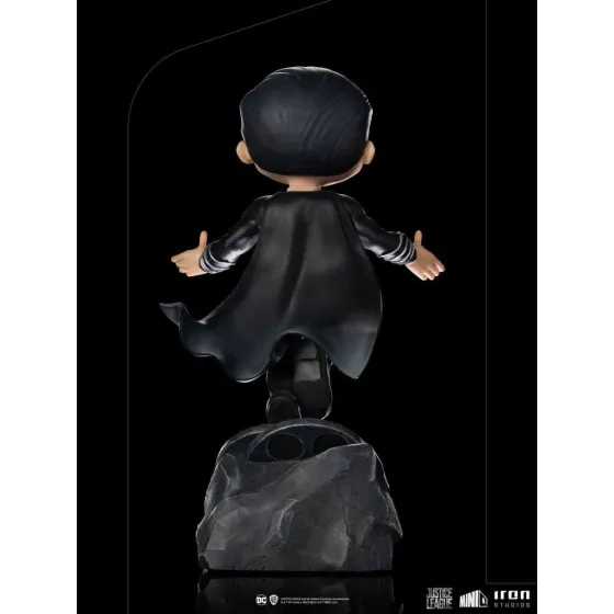 Statuetka Justice League Mini Co. Deluxe Superman Black Suit 18 cm