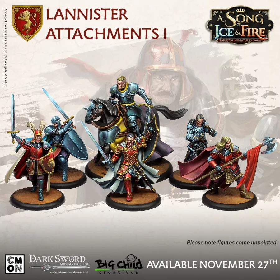 A Song of Ice & Fire : Dodatki Lannisterów I