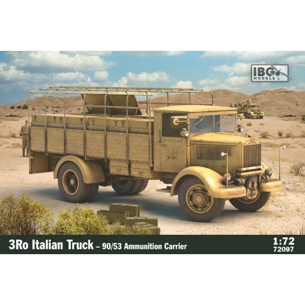 IBG Models 72097 1:72 3Ro Italian Truck 90/53 Ammunition Carrier