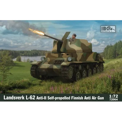 IBG Models 72064 1:72 Landsverk L-62 Anti-II Finnish Self-propelled Anti Air Gun