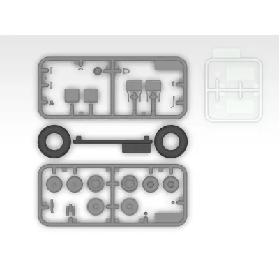 ICM 35572 1:35 Laffly V15T with Hotchkiss machine gun