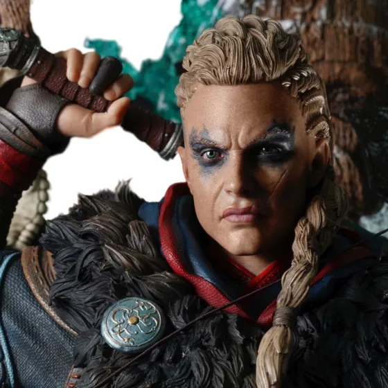 Figurka Assassins Creed Animus Eivor 63 cm Limited Edition Scale 1/4